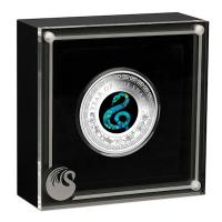Australien - 1 AUD Opal Serie Lunar Schlange 2025 - 1 Oz Silber