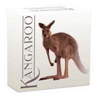 Australien - 1 AUD Känguru 2025 - 1 Oz Silber HighRelief Color