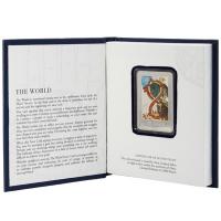 Niue - 2 NZD Tarotkarten (22.) Die Welt (The World) 2025 - 1 Oz Silber
