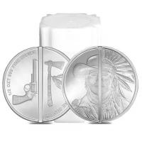USA - Western Warrior Divisible - 1 Oz Silber teilbar 2*1/2 Oz Silber