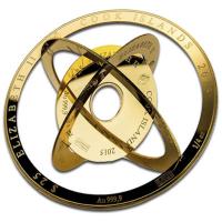 Cook Islands - 4x25 NZD Valcambi Armillary - 1 Oz Gold