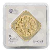 Großbritannien - Queens Beasts Completer Goldbarren - 1 Oz Gold