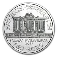 Österreich 1,5 EUR Wiener Philharmoniker (Diverse) 1 Oz Silber Rückseite