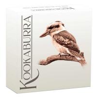 Australien - 8 AUD Kookaburra 2025 - 5 Oz Silber Proof Incused