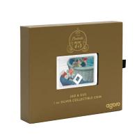 Niue - 2 NZD Disney(TM) Cinderella(TM) 75. Jubiläum Jaq(TM) & Gus(TM) - 1 Oz Silber PP Color