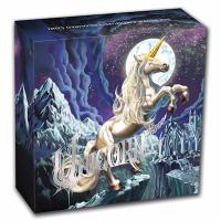 Tuvalu - 5 TVD Mythical Creatures Einhorn / Unicorn 2025 - 5 Oz Silber Antik Finish Color