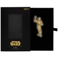 Niue - 2 NZD Star Wars(TM) Droiden: C-3PO(TM) (1.) - 1 Oz Silber PP Gilded