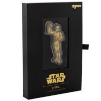 Niue - 2 NZD Star Wars(TM) Droiden: C-3PO(TM) (1.) - 1 Oz Silber PP Gilded