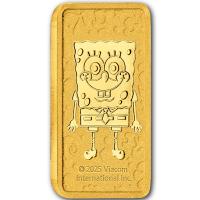 Goldbarren - SpongeBob Schwammkopf(TM) 2025 - 1g Gold