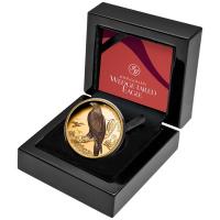 Niue - 100 NZD Wedge-tailed Eagle (Privy Mark John Gould) 2025 - 1 Oz Gold PP Color