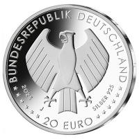 Deutschland - 20 EURO Chemnitz: Kulturhauptstadt Europas 2025 - Silber Spiegelglanz