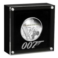Tuvalu - 1 TVD James Bond For Your Eyes Only 40 Jahre Jubiläum - 1 Oz Silber PP