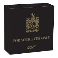 Tuvalu - 1 TVD James Bond For Your Eyes Only 40 Jahre Jubiläum - 1 Oz Silber PP