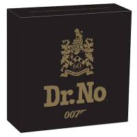 Tuvalu - 1 TVD James Bond Dr. No 60 Jahre Jubiläum 2022 - 1 Oz Silber PP