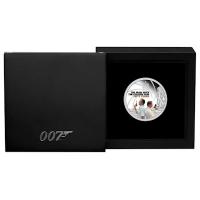 Tuvalu - 1 TVD James Bond Der Mann mit dem goldenen Gold Colt 50 Jahre Jubiläum 2024 - 1 Oz Silber PP