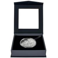 Niue - 1 NZD Portraits of Power: Elizabeth II. u. Charles III. 2025 - 1 Oz Silber PP