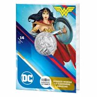 Frankreich - 10 EUR DC Comics(TM) Wonder Woman(TM) The Amazon Warrior 2025 - Silber 
