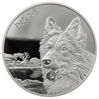 Fiji 0,5 FJD Dogs 2023 1 Oz Silber