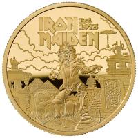 最新 ミュージックレジェンド 2025 イギリス 金貨 アイアンメイデン 最新 ミュージックレジェンド 2025 イギリス 金貨 アイアン