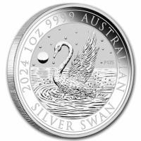 Australien - 1 AUD Schwan 2024 - 1 Oz Silber