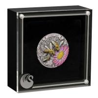 Australien - 2 AUD Honigbiene 2025 - 2 Oz Silber Antik Finish Color