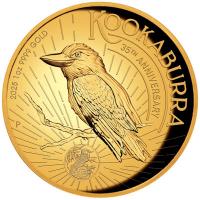 Australien - 100 AUD Kookaburra 2025 - 1 Oz Gold Proof HR (nur 150 Stück!!!)