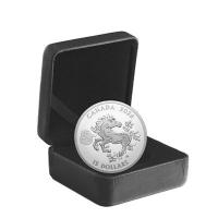 Kanada - 15 CAD Lunar Pferd 2026 - 1 Oz Silber PP