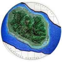 Cook Islands - 10 CID 60 Jahre Selbstverwaltung (Self-Government) 2025 - 2 Oz Silber PP Color