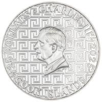 Cook Island 25 CID Bucket List: Machu Picchu 2025 5 Oz Silber Color Rückseite