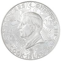 Cook Islands 25 CID Topographie: Yellowstone 2025 5 Oz Silber PP Ultra Deep Relief  Rückseite