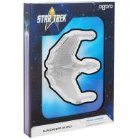 Niue - 5 NZD Star Trek(TM) Ships: Klingon Bird of Prey(TM) - 3 Oz Silber PP