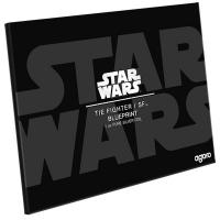 Niue - 2 NZD Star Wars(TM) Blueprints: TIE Fighter/SF(TM) (6.) 2025 - 1 Oz Silber Color