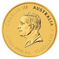 Australien - 15 AUD Lunar III Pferd 2026 - 1/10 Oz Gold