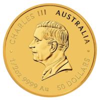 Australien - 50 AUD Lunar III Pferd 2026 - 1/2 Oz Gold