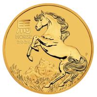 Australien - 100 AUD Lunar III Pferd 2026 - 1 Oz Gold