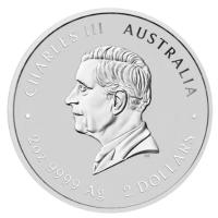 Australien - 2 AUD Lunar III Pferd 2026 - 2 Oz Silber