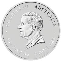 Australien - 8 AUD Lunar III Pferd 2026 - 5 Oz Silber