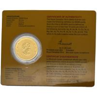 Kanada 200 CAD 99999er Mounted Police 2011 1 Oz Gold Rückseite