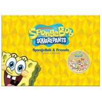 Tuvalu - 1 TVD SpongeBob and Friends 2025 - Münze im Blister