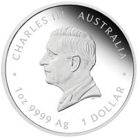Australien - 1 AUD Lunar III Pferd 2026 - 1 Oz Silber PP