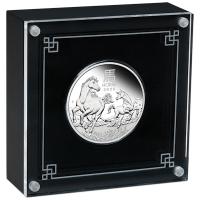 Australien - 1 AUD Lunar III Pferd 2026 - 1 Oz Silber PP