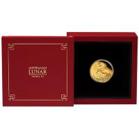 Australien - 25 AUD Lunar III Pferd 2026 - 1/4 Oz Gold PP