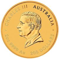 Australien - 200 AUD Lunar III Pferd 2026 - 2 Oz Gold