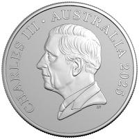 Australien - 1 AUD RAM Känguru Bush Capital 2025 - 1 Oz Silber