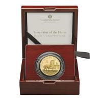 Großbritannien - 100 GBP Lunar Jahr des Pferdes 2026 - 1 Oz Gold PP