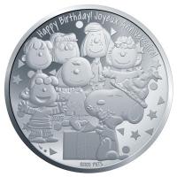 Frankreich 100 EURO 75. Jubiläum Peanuts: Snoopy 2025 Silber