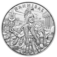 Legendary Warriors (9.) Hannibal 1 Oz Silber