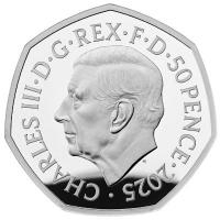 Großbritannien 0,5 GBP 90. Jubiläum Monopoly 8g Silber PP Color Rückseite