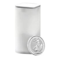 Großbritannien - 19*0,50 GBP Britannia 2026 - 19 * 1/4 Oz Silber (Tube)