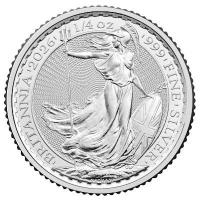 Großbritannien - 19*0,50 GBP Britannia 2026 - 19 * 1/4 Oz Silber (Tube)